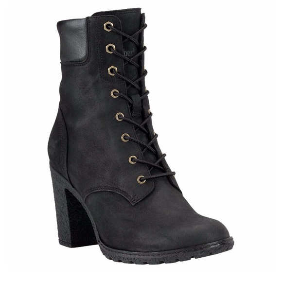 Timberland Camdale Black Women’s Heeled Boots - Picture 2 of 7